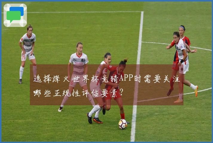 选择烽火世界杯竞猜APP时需要关注哪些正规性评估要素？