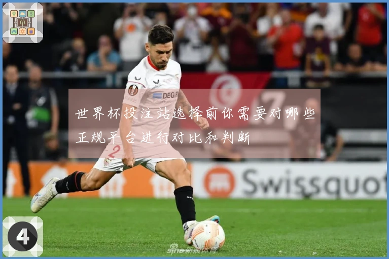 世界杯投注站选择前你需要对哪些正规平台进行对比和判断